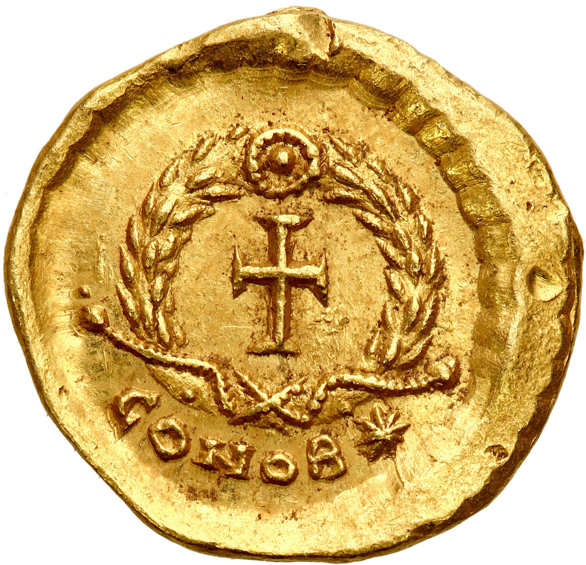 Cesarstwo Wschodnio Rzymskie, Tremissis, Aelia Pulcheria 414 - 453 r.n.e., Konstantynopol - RZADKOŚĆ